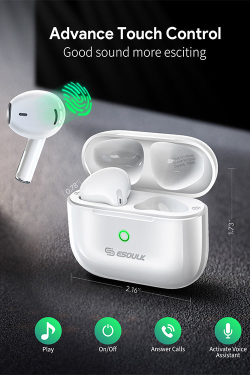 Esoulk Wireless Earbuds EK5001WH