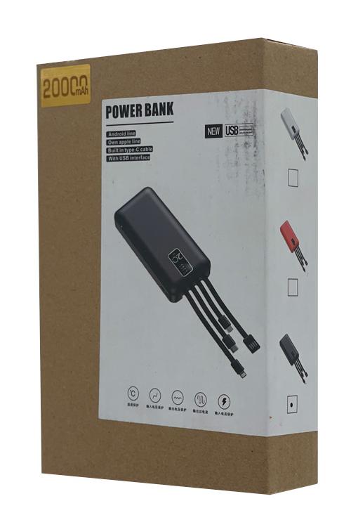 20000 Power Bank 4 Way Connection MW603