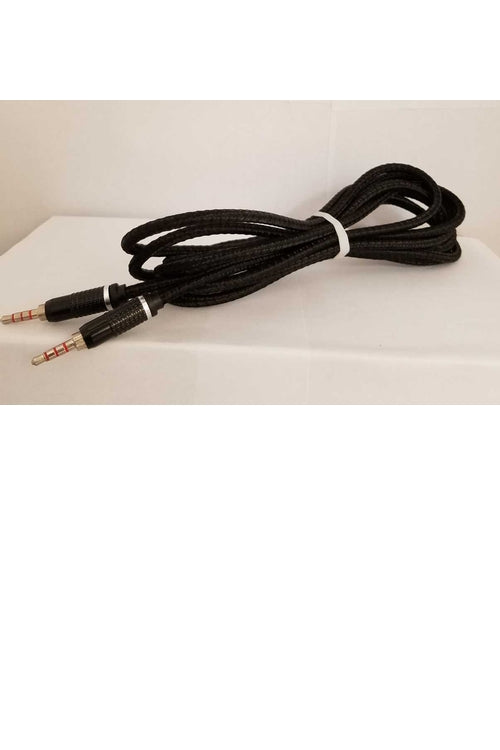 10FT Wholesale Fabric Aux Cable - MW619