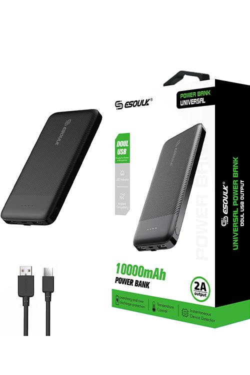 Esoulk 10000mah Power Bank EP06BK