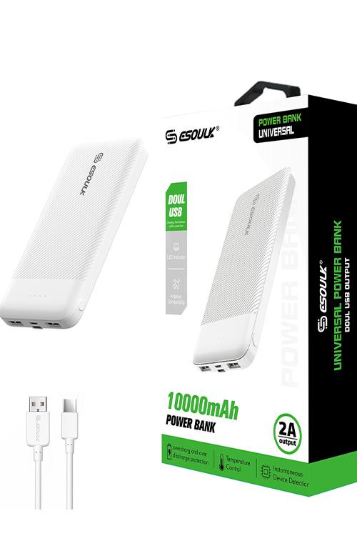 Esoulk 10000mah Power Bank EP06WH