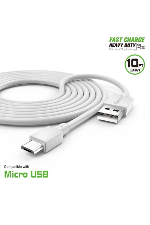 Esoulk 10FT 2A Micro USB Cable EC38P-MU