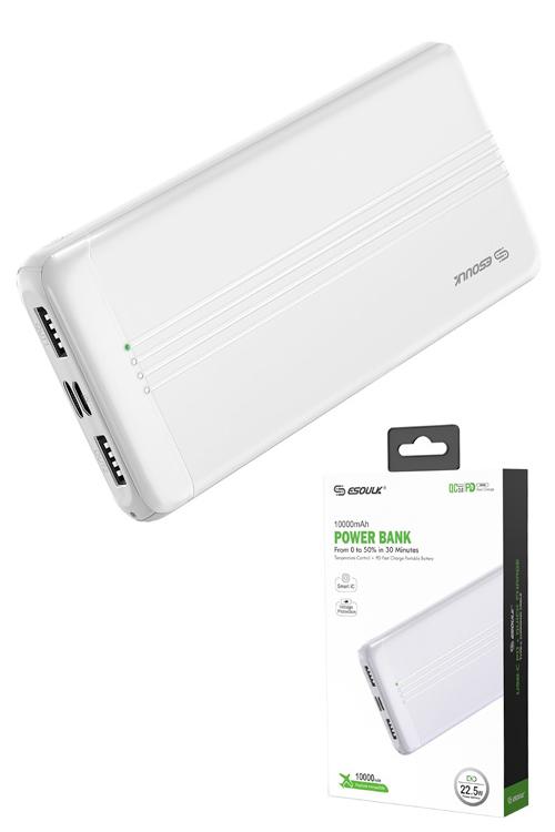 Esoulk 10,000 mAh Power Bank PD&QC EP27