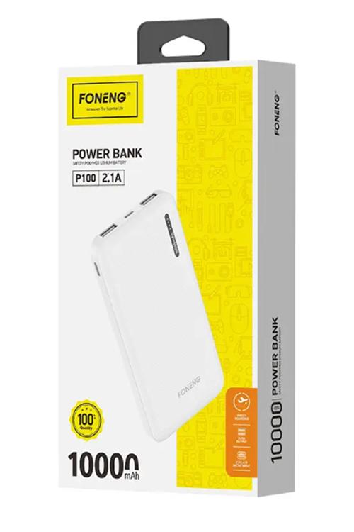 Foneng 10,000 mAh Power Bank-P100