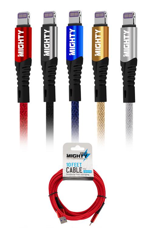 Type-C 10FT High Speed 3.1A Fabric Cable Wholesale-TC10FT