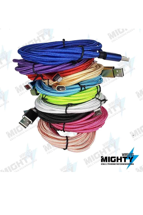 10ft Supporting Fast Charge Wholesale Cable for Micro-Lightning-Type C - MW3MS