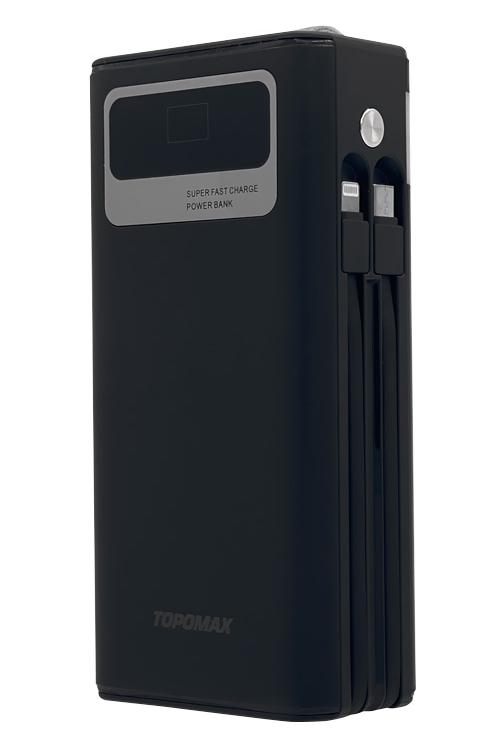 Topomax 30,000 mAh PD 20W 4-in-1 Power Bank TPBF38