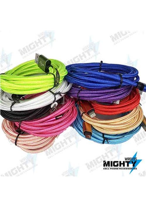 10ft Supporting Fast Charge Wholesale Cable for Micro-Lightning-Type C - MW3MS